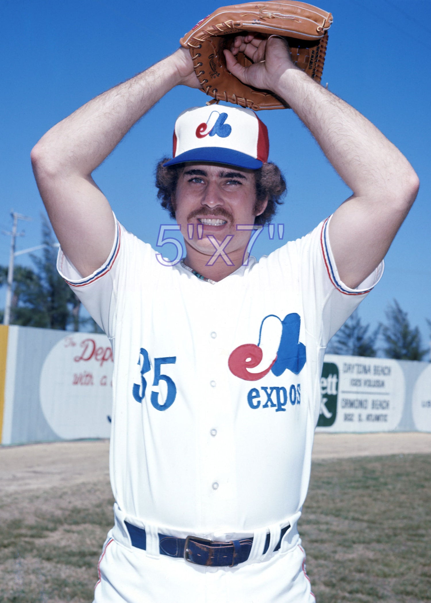 Gerry Hannahs - 1977 Montreal Expos - choose a size & style
