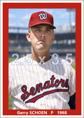 Gerry Schoen - 1968 Washington Senators - choose a size & style