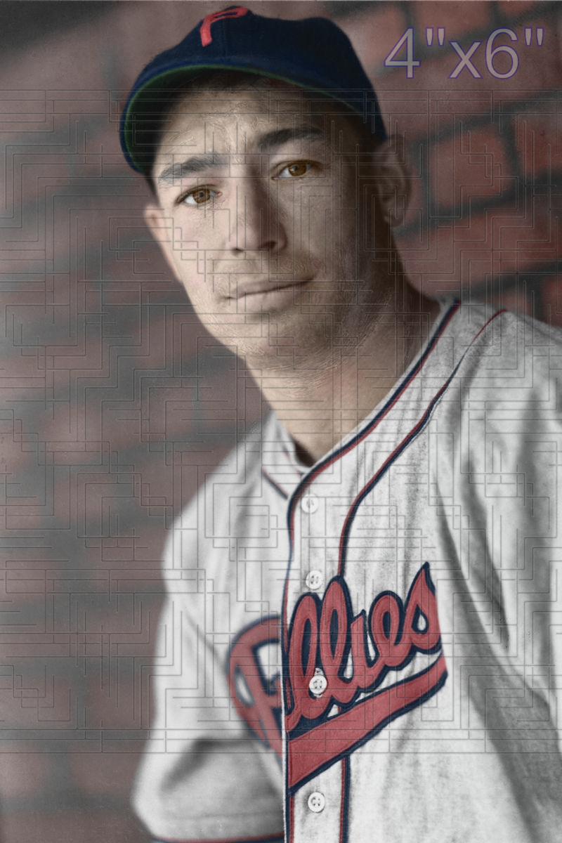 Gibby Brack - 1939 Philadelphia Phillies - choose a size & style