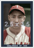 Gibby Brack - 1940 Indianapolis Indians - choose a size & style