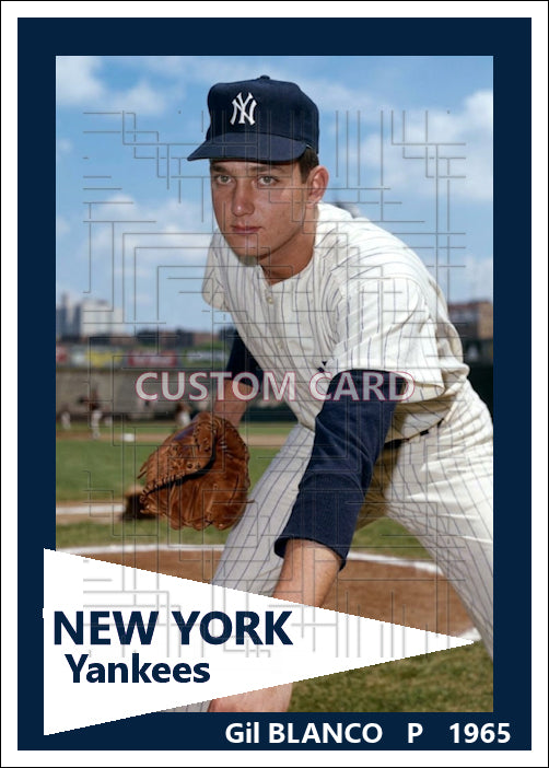 Gil Blanco - 1965 New York Yankees - choose a size & style