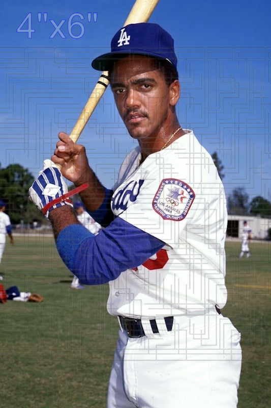 Gilberto Reyes - 1984 Los Angeles Dodgers - choose a size & style