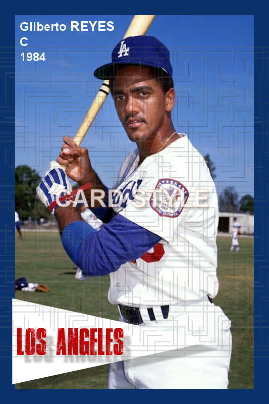 Gilberto Reyes - 1984 Los Angeles Dodgers - choose a size & style