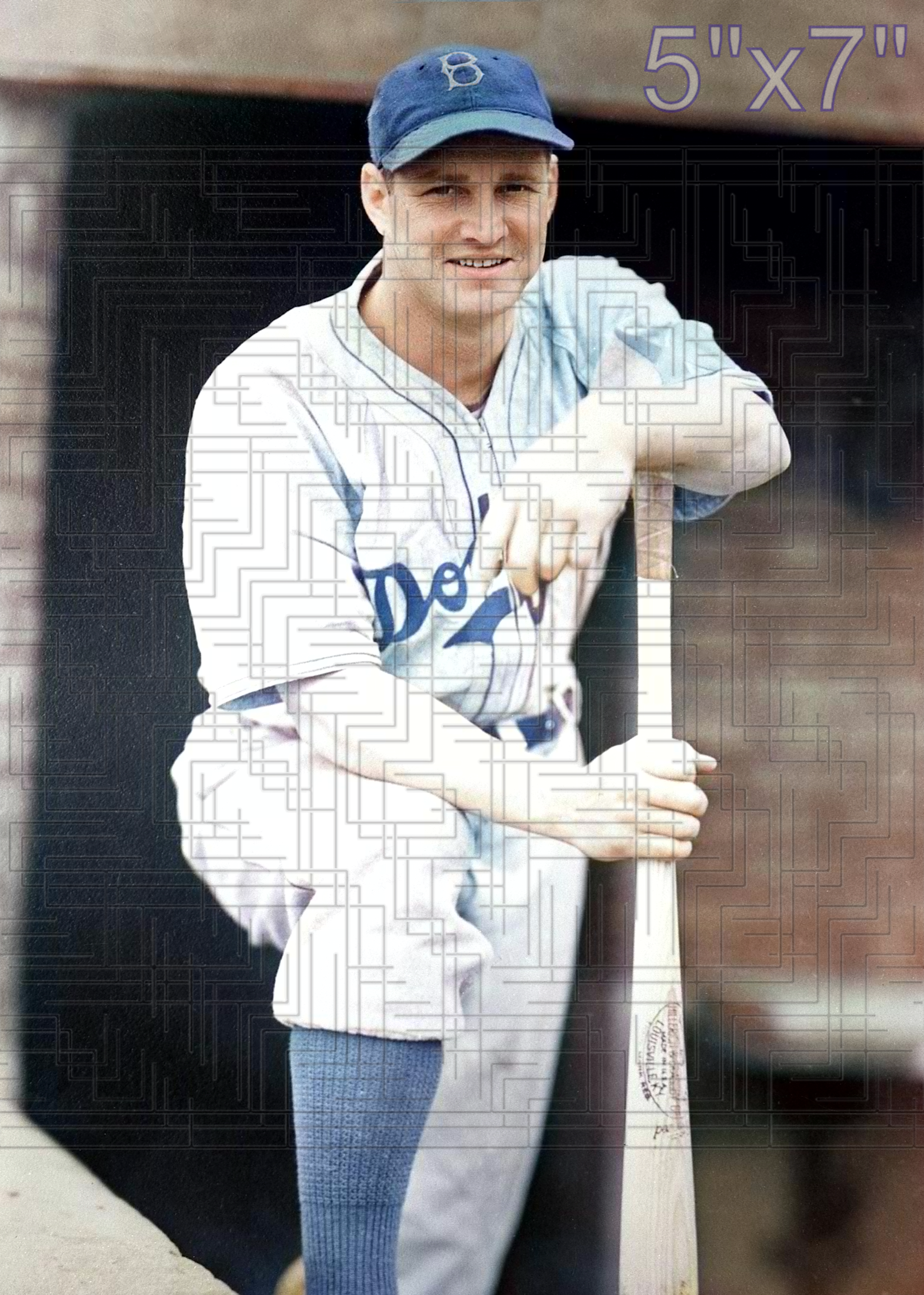 Gilly Campbell - 1938 Brooklyn Dodgers - choose a size & style