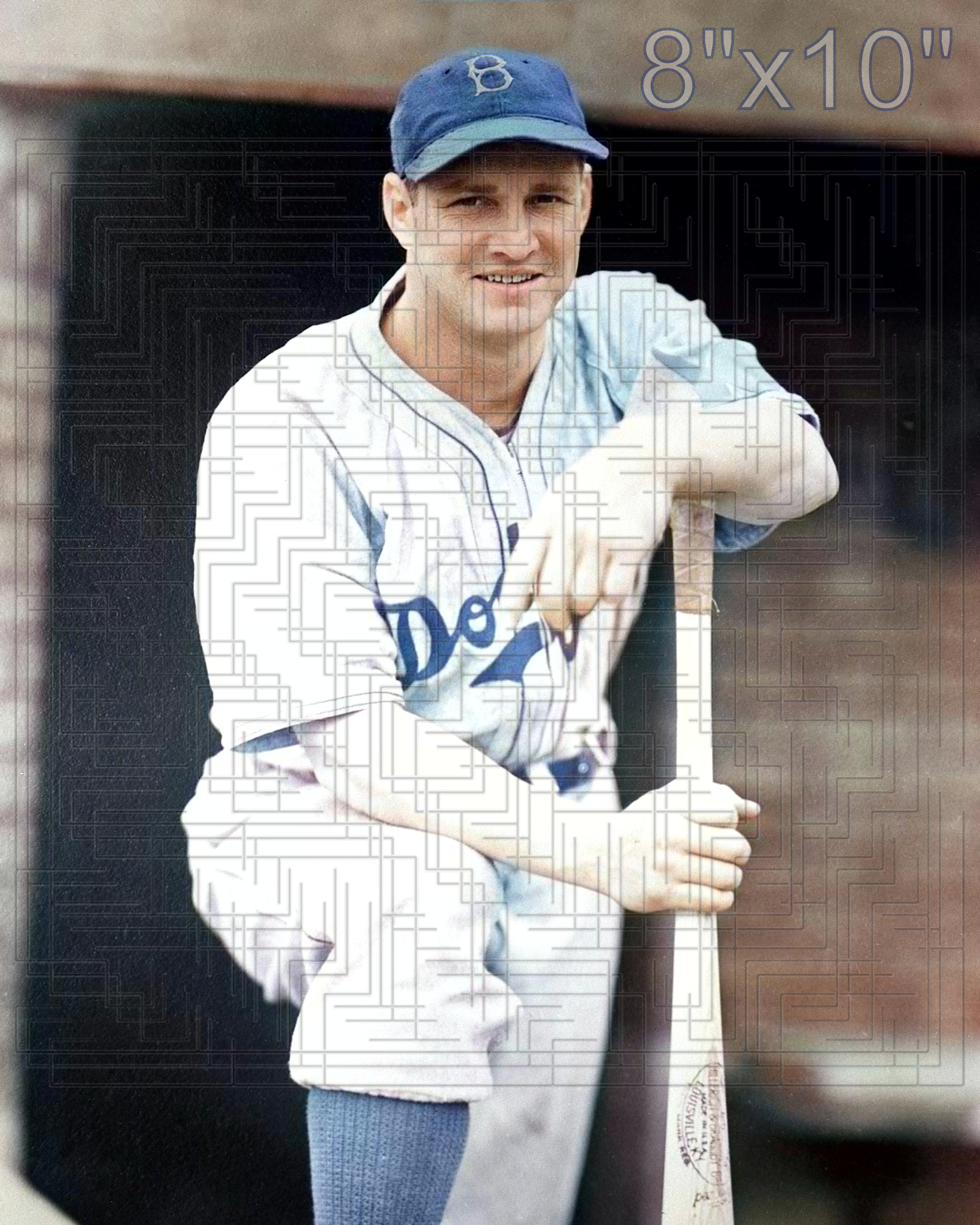 Gilly Campbell - 1938 Brooklyn Dodgers - choose a size & style