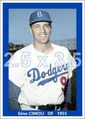 Gino Cimoli - 1955 Brooklyn Dodgers - choose a size & style