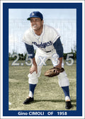 Gino Cimoli - 1958 Los Angeles Dodgers - choose a size & style