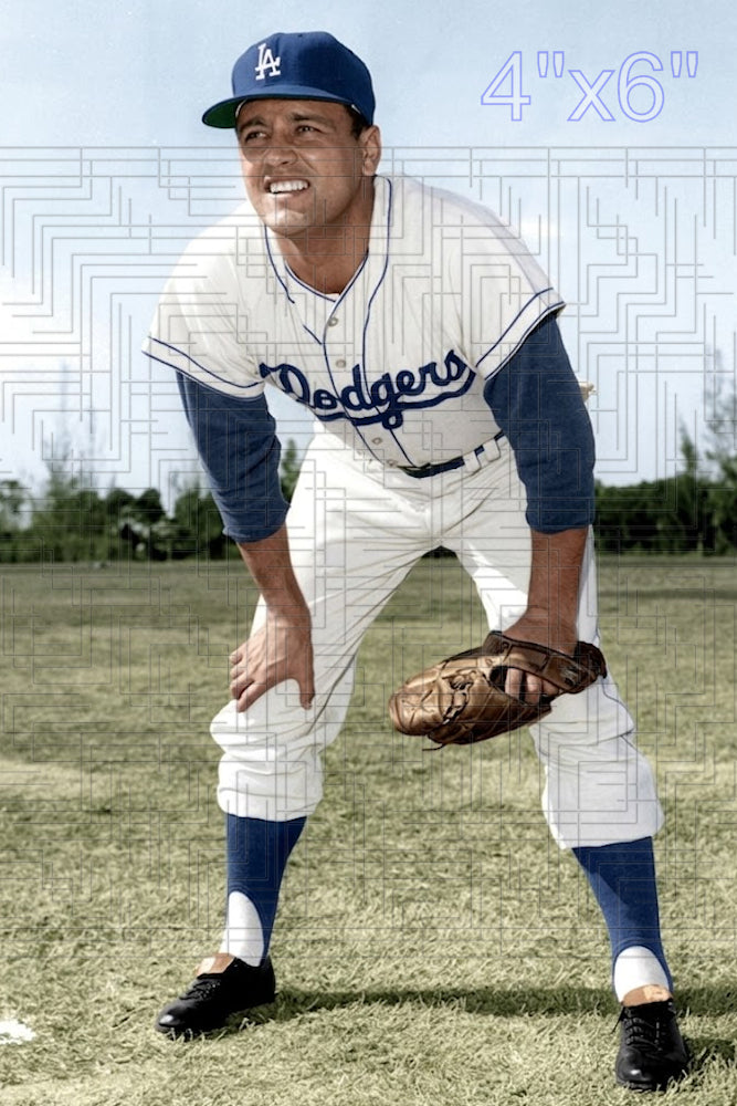 Gino Cimoli - 1958 Los Angeles Dodgers - choose a size & style
