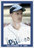 Glen Stewart - 1944 Philadelphia Phillies - choose a size & style