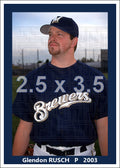 Glendon Rusch - 2003 Milwaukee Brewers - choose a size & style
