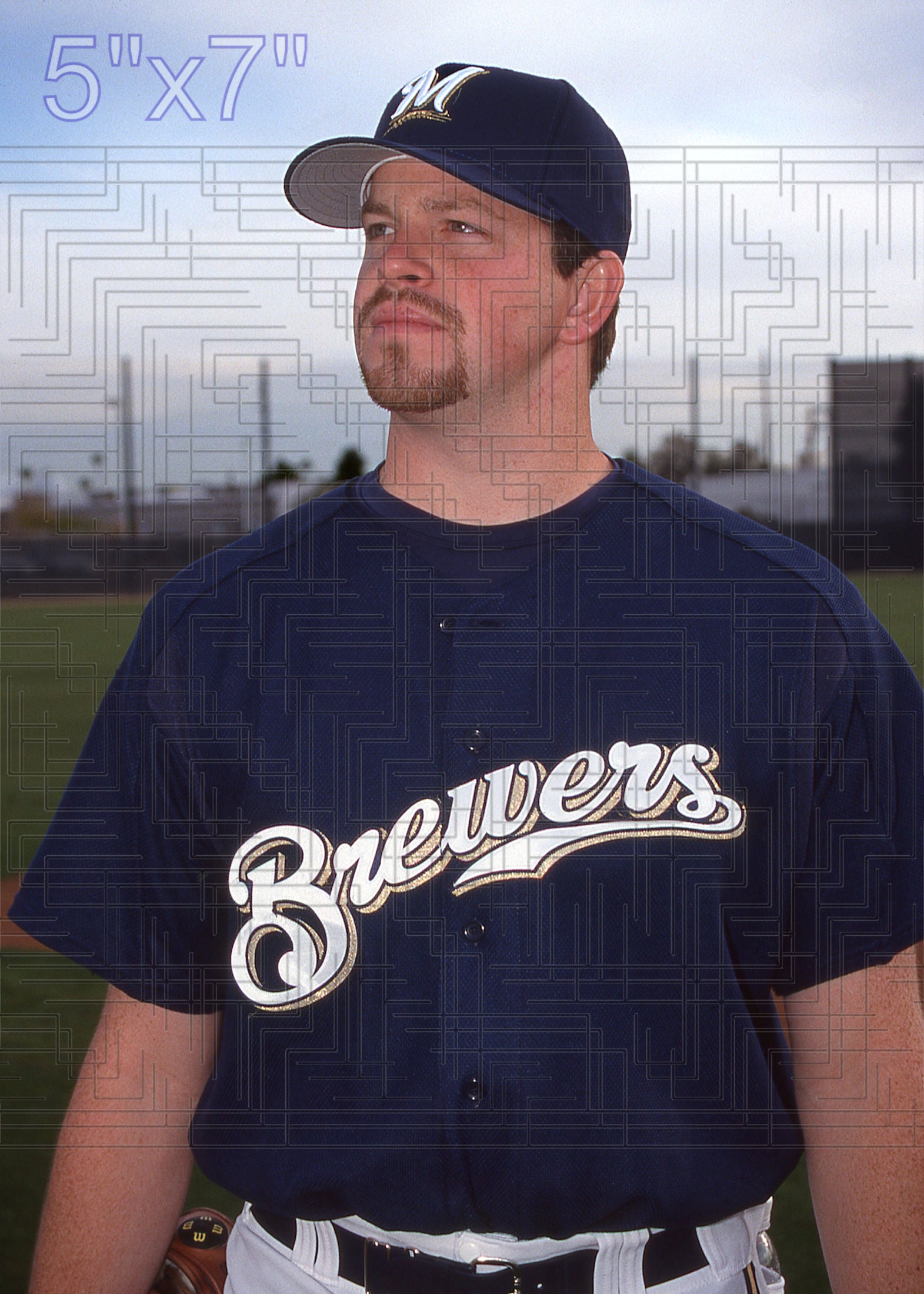 Glendon Rusch - 2003 Milwaukee Brewers - choose a size & style