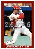 Glenn Brummer - 1983 Sr. Louis Cardinals - choose a size & style