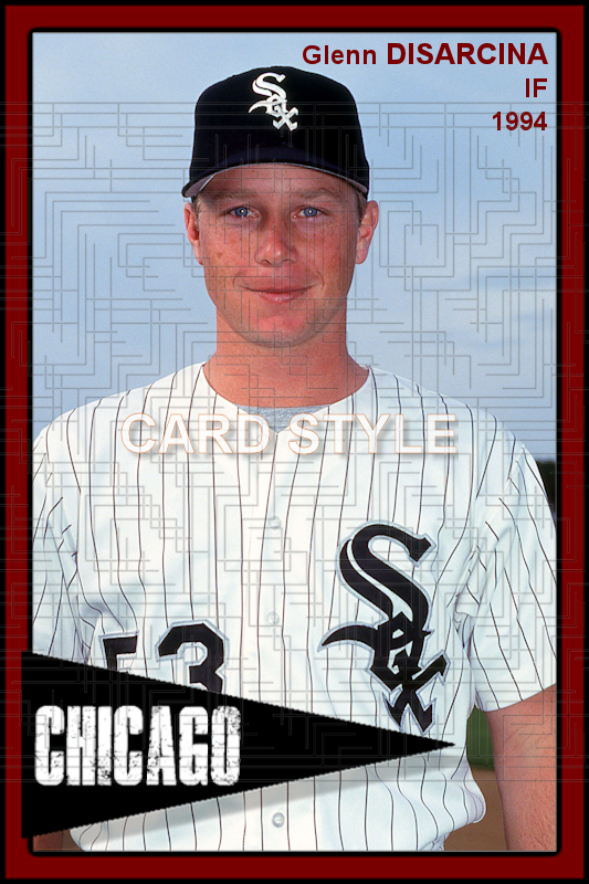 Glenn Disarcina - 1994 Chicago White Sox - choose a size & style