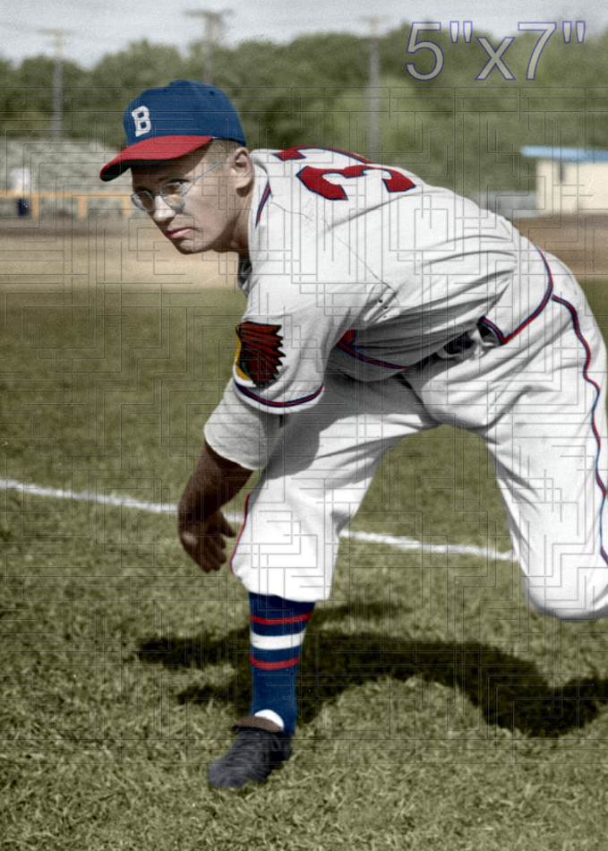 Glenn Elliott - 1947 Boston Braves - choose a size & style