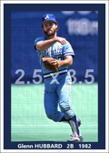 Glenn Hubbard - 1982 Atlanta Braves - choose a size & style