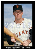 Glenn Redmon - 1974 San Francisco Giants - choose a size & style