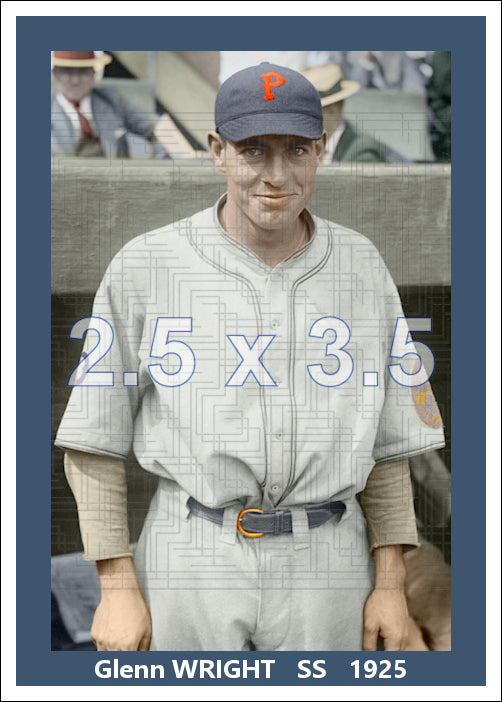 Glenn Wright - 1925 Pittsburgh Pirates - choose a size & style