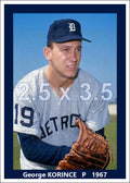 George Korince - 1967 Detroit Tigers - choose a size & style