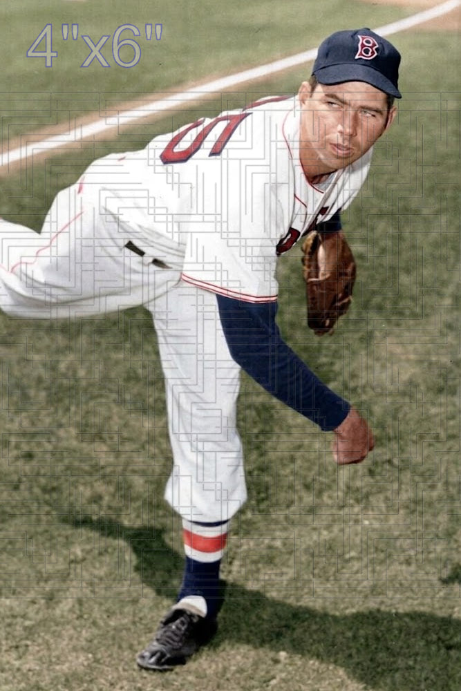 Gordie Mueller - 1950 Boston Red Sox - choose a size & style
