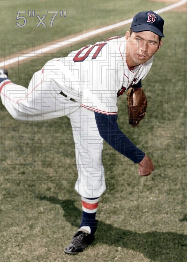 Gordie Mueller - 1950 Boston Red Sox - choose a size & style