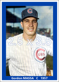 Gordon Massa - 1957 Chicago Cubs - choose a size & style