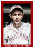Gordon Slade - 1934 Cincinnati Reds - choose a size & style