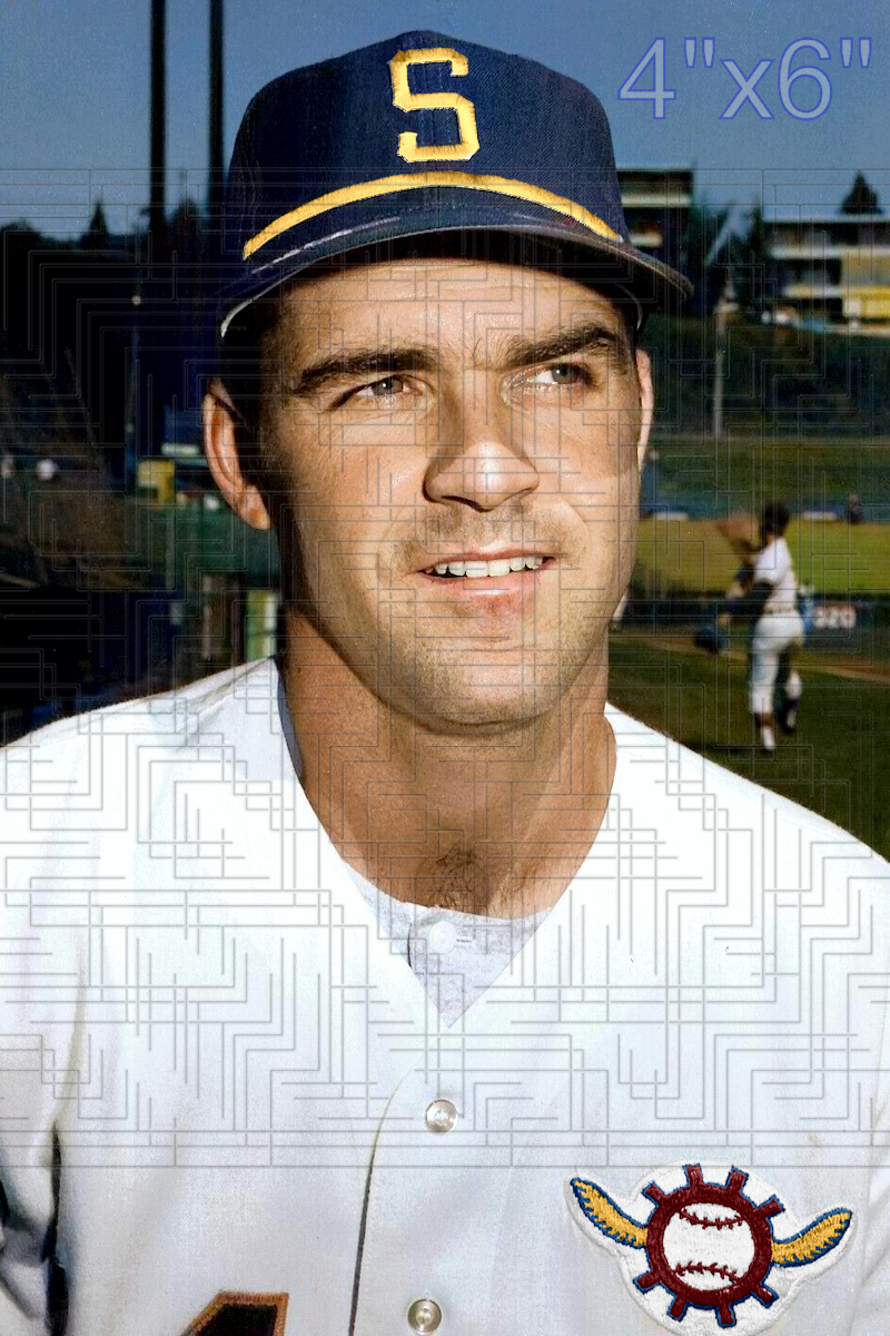 Gordy Lund - 1969 Seattle Pilots - choose a size & style