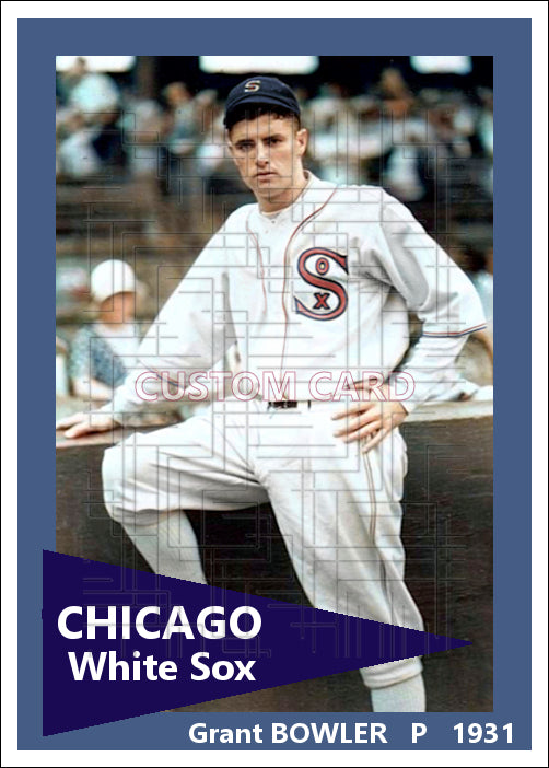 Grant Bowler - 1931 Chicago White Sox - choose a size & style