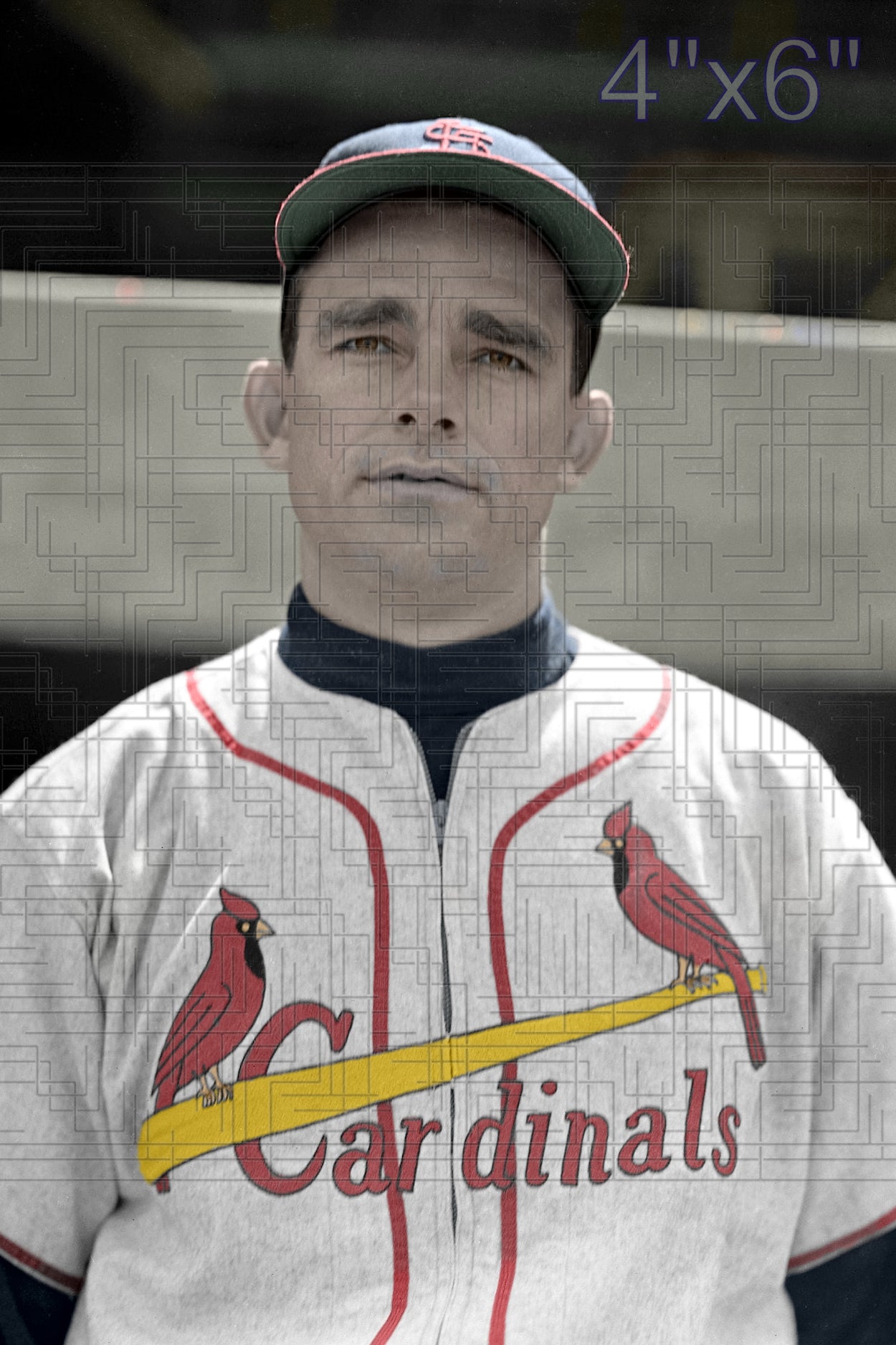 Grant Dunlap - 1953 St. Louis Cardinals - choose a size & style