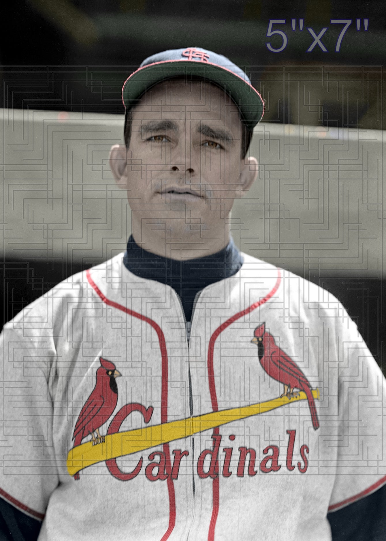 Grant Dunlap - 1953 St. Louis Cardinals - choose a size & style