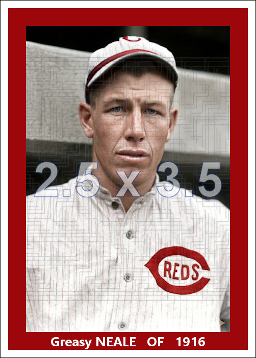 Greasy Neale - 1916 Cincinnati Reds - choose a size & style