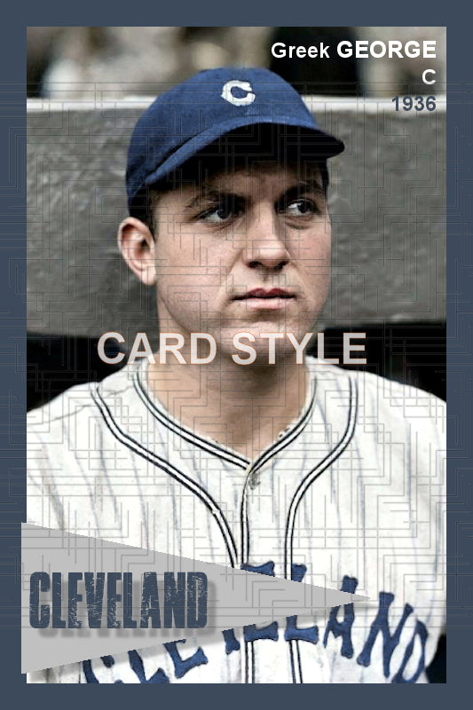 Greek George - 1936 Cleveland Indians - choose a size & style