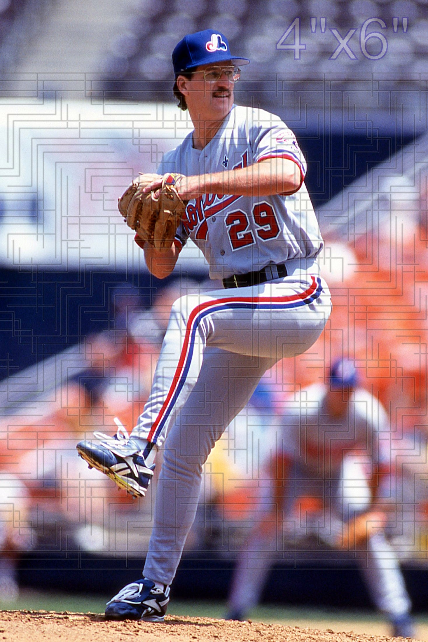 Greg Harris - 1995 Montreal Expos - choose a size & style