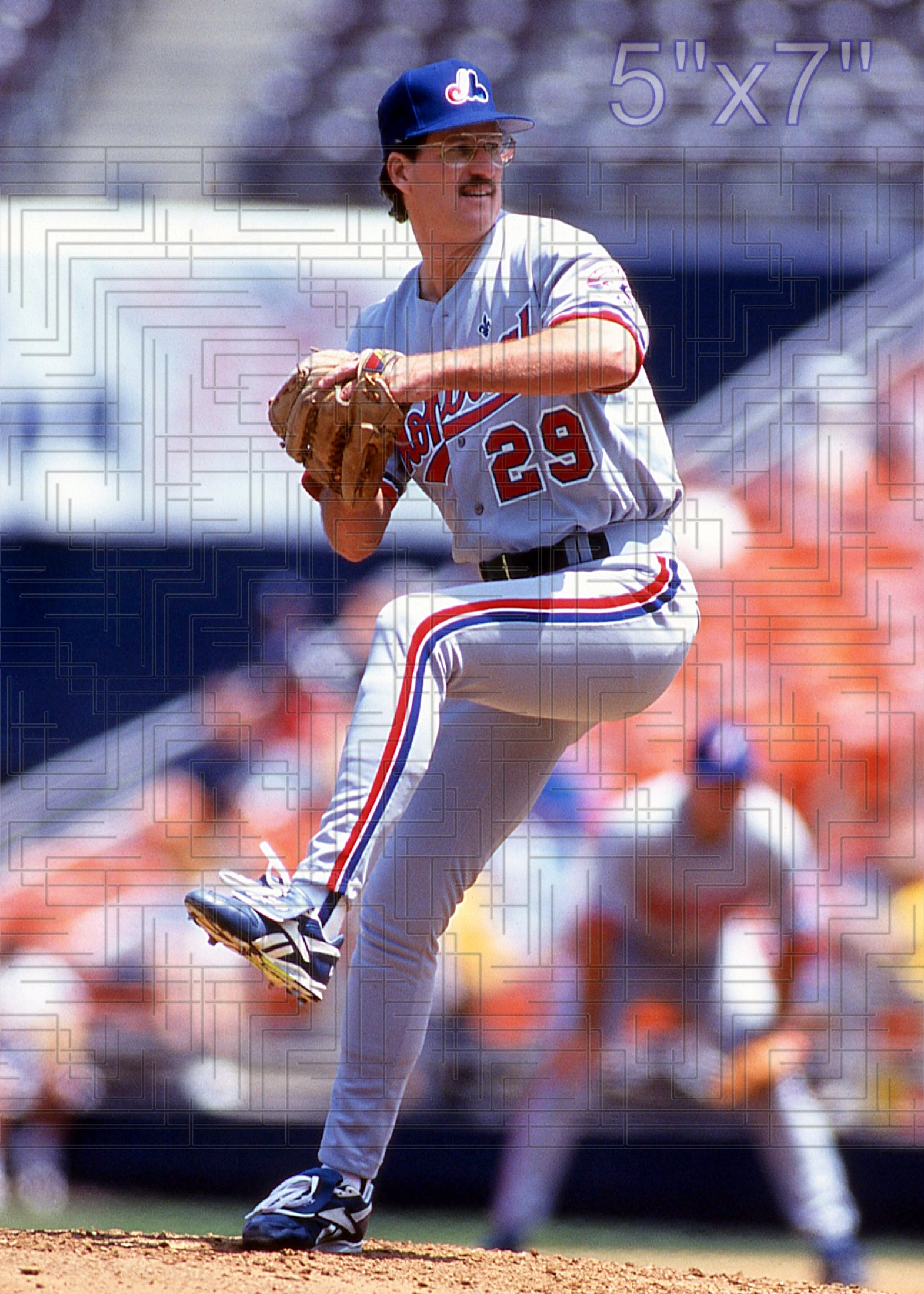 Greg Harris - 1995 Montreal Expos - choose a size & style