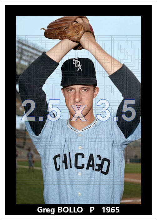 Greg Bollo - 1965 Chicago White Sox - choose a size & style