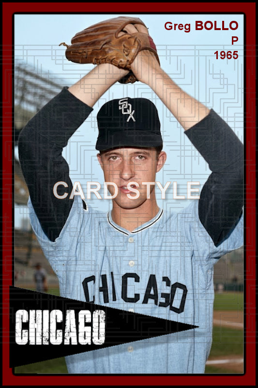 Greg Bollo - 1965 Chicago White Sox - choose a size & style