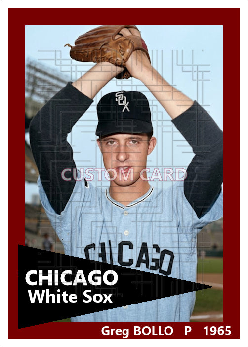 Greg Bollo - 1965 Chicago White Sox - choose a size & style