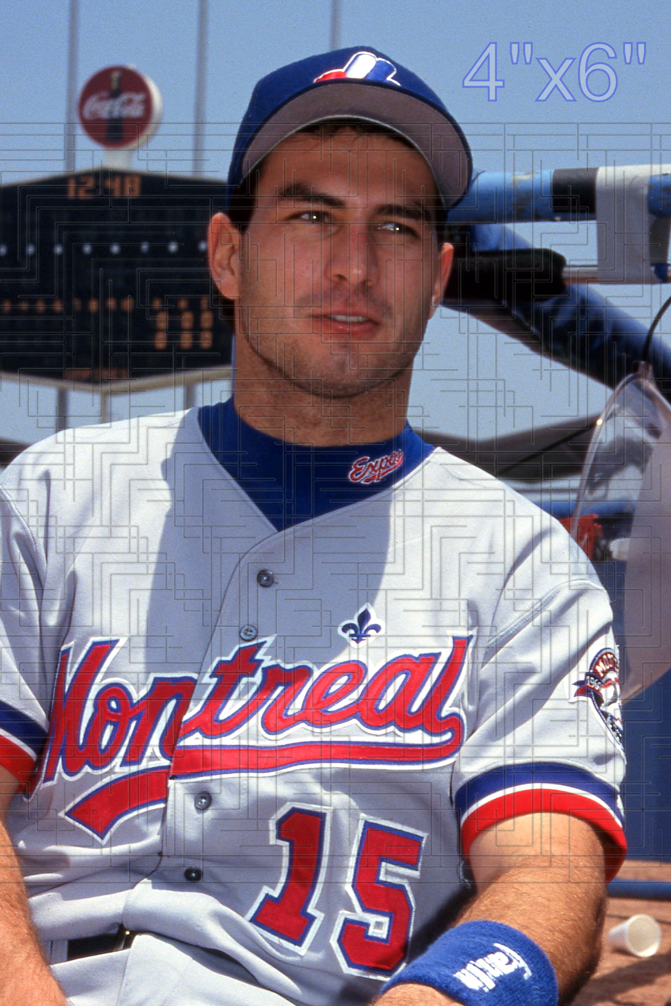 Greg Colbrunn - 1993 Montreal Expos - choose a size & style