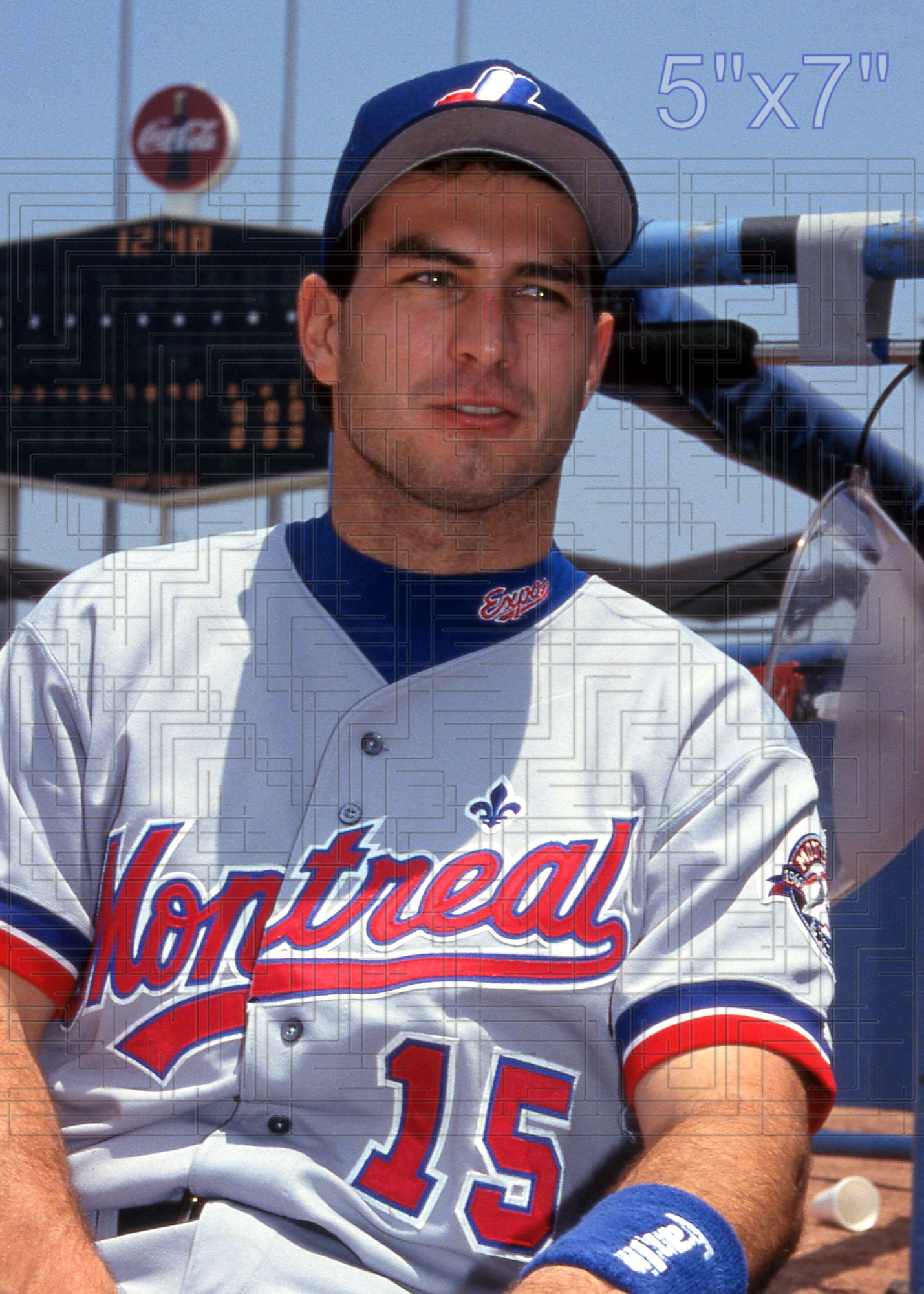 Greg Colbrunn - 1993 Montreal Expos - choose a size & style