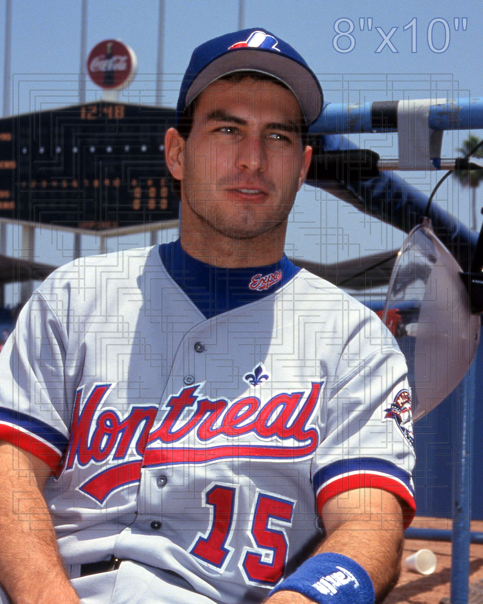 Greg Colbrunn - 1993 Montreal Expos - choose a size & style