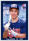 Greg Gagne - 1990 Minnesota Twins - choose a size & style
