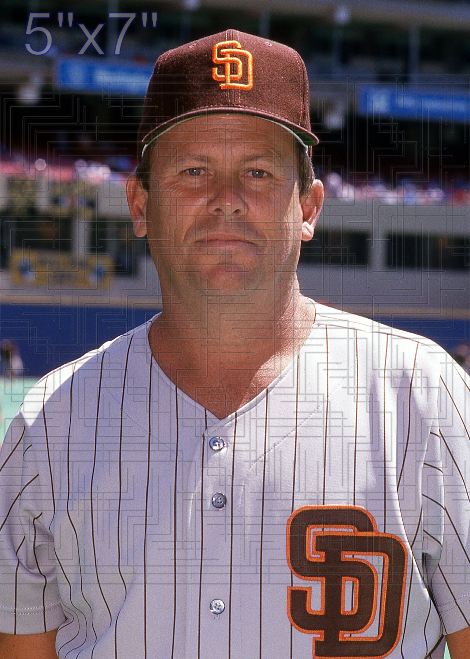Greg Riddoch - 1990 San Diego Padres - choose a size & style