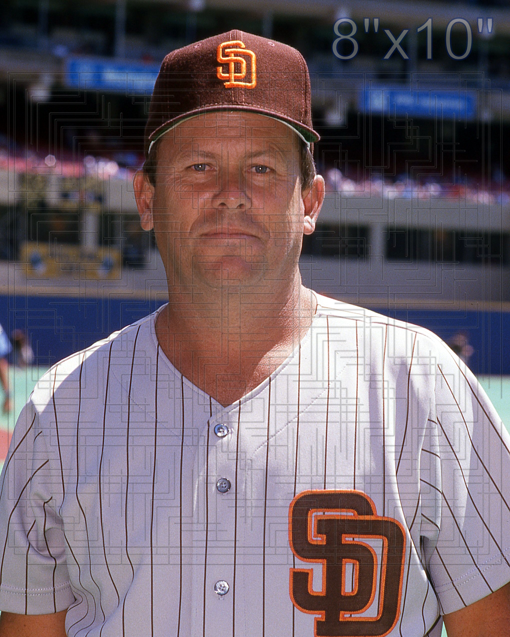 Greg Riddoch - 1990 San Diego Padres - choose a size & style
