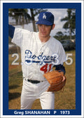 Greg Shanahan - 1973 Los Angeles Dodgers - choose a size & style