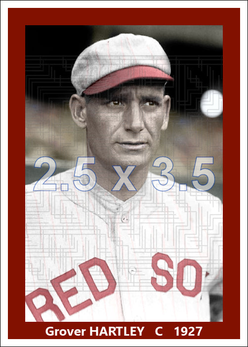 Grover Hartley - 1927 Boston Red Sox - choose a size & style