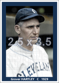 Grover Hartley - 1929 Cleveland Indians - choose a size & style