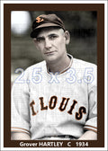 Grover Hartley - 1934 St. Louis Browns - choose a size & style