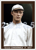 Grover Lowdermilk - 1917 St. Louis Browns - choose a size & style