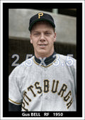 Gus Bell - 1950 Pittsburgh Pirates - choose a size & style