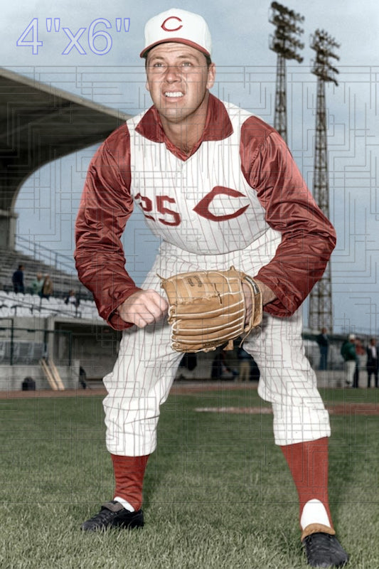 Gus Bell - 1960 Cincinnati Reds - choose a size & style